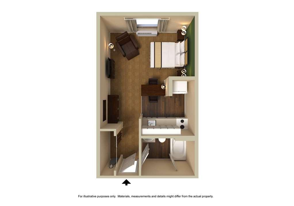 Extended Stay America Select Suites - Raleigh - Rtp - 4610 Miami Blvd Durham Rum bild