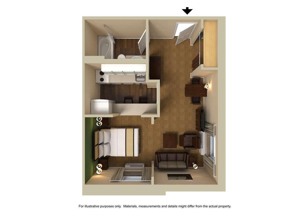 Extended Stay America Select Suites - Raleigh - Rtp - 4610 Miami Blvd Durham Rum bild